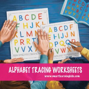 IMAGE OF THE ALPHABET TRACING WORKSHEETS ACTIVITY FOR HOMESCHOOLERS