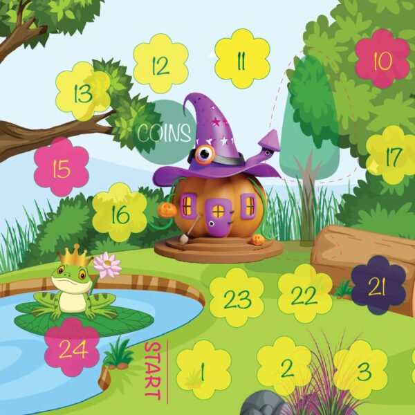 an image from the game "sav the frog princess and the enchanted forest"