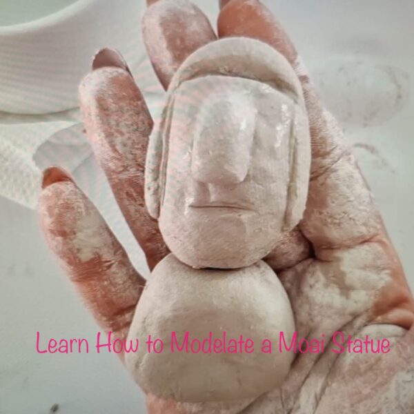 learn how to modelate a moai statues